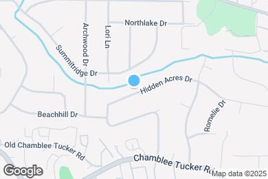 Map image of the property - 3512 Hidden Acres Dr