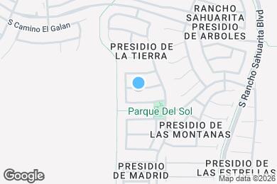 Map image of the property - 83 W Calle Priscal