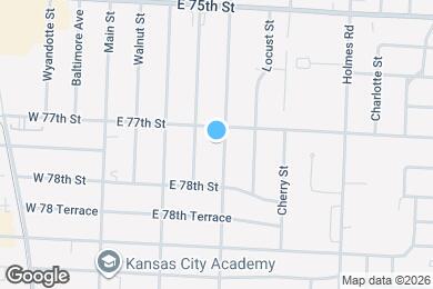 Map image of the property - 7712 Oak St