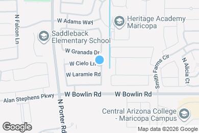 Map image of the property - 41157 W Cielo Ln