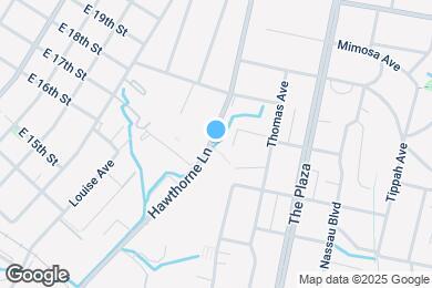Map image of the property - 1500 Hawthorne Ln