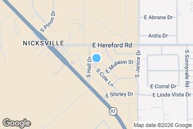 Map image of the property - 7245 S Cole Ln