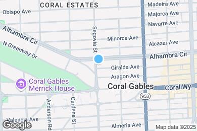 Map image of the property - 547 Giralda Ave