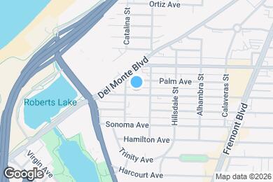 Map image of the property - 445 Elm Ave