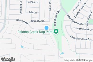 Map image of the property - 1820 Rosson Rd