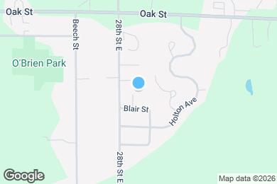 Map image of the property - 915 Blair Cir