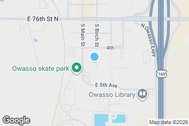 Map image of the property - 414 S Birch St
