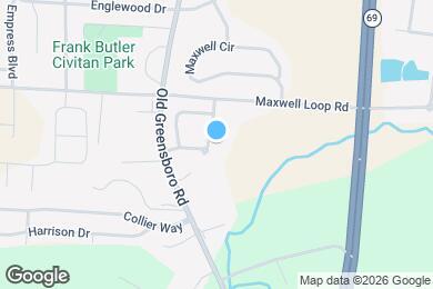 Map image of the property - 1571 Spencer Dr
