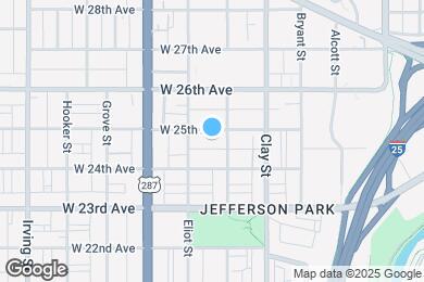 Map image of the property - Polished Jefferson Park home with big front & backyards