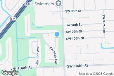 Map image of the property - 9941 SW 97th Ct
