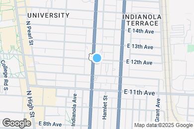 Map image of the property - 1628 Summit St