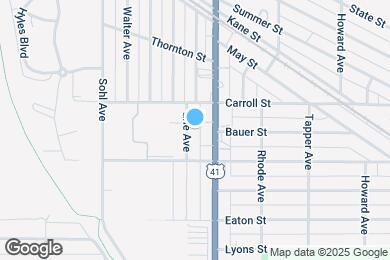 Map image of the property - 5725 Erie Ave