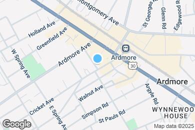 Map image of the property - 3 W Athens Ave