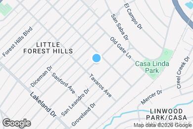 Map image of the property - 8922 San Benito Way