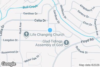 Map image of the property - 4820 Harbin St