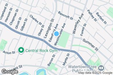Map image of the property - 34 Westminster Ave