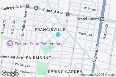 Map image of the property - 815 Perkiomen St