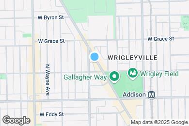 Map image of the property - 3720 N Clark St