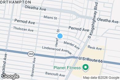 Map image of the property - 4993 Mardel Ave