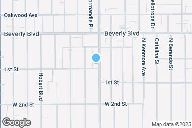 Map image of the property - 111 N Normandie Ave