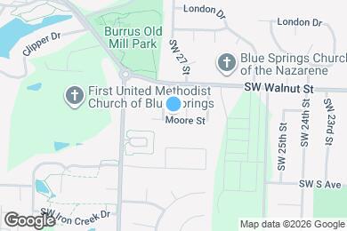 Map image of the property - 2921 SW Moore St