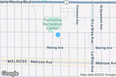 Map image of the property - 839 N Poinsettia Pl