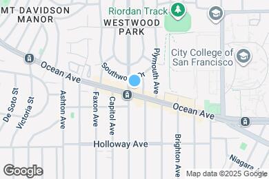 Map image of the property - 1490 Ocean Ave