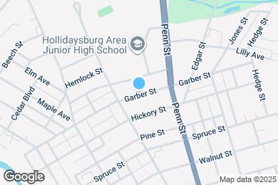 Map image of the property - 519 Garber St