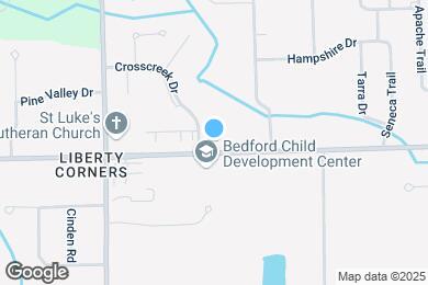 Map image of the property - 7400 Crosscreek Dr