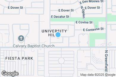 Map image of the property - 4043 E Camino St