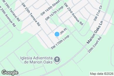 Map image of the property - 2559 SW 167th Loop