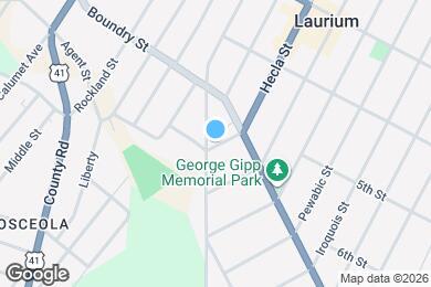 Map image of the property - 112 S Hecla St