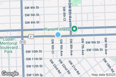 Map image of the property - 900 SW 8th St