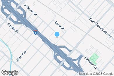 Map image of the property - 1804 Flower St