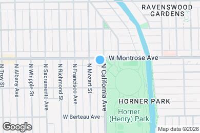 Map image of the property - 4340 N California Ave