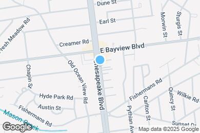 Map image of the property - 8576 Chesapeake Blvd