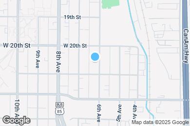 Map image of the property - 2029 6th Ave