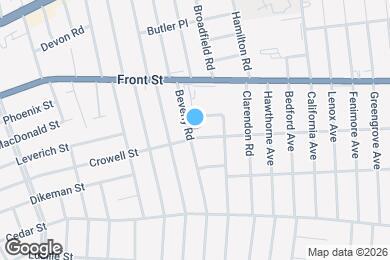 Map image of the property - 60 Beverly Rd