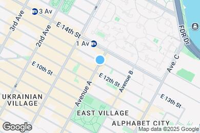 Map image of the property - 204 Avenue A