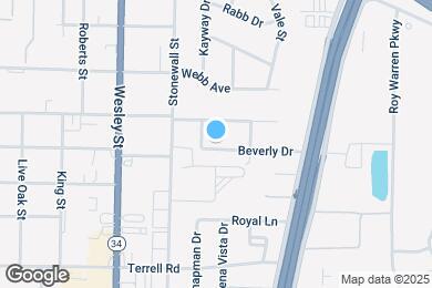 Map image of the property - 2506 BEVERLY DR