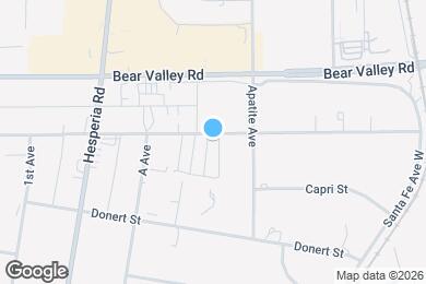 Map image of the property - Desert Breeze Apartments