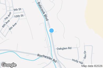 Map image of the property - 3166 Babcock Blvd