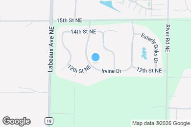 Map image of the property - 1259 Irvine Dr
