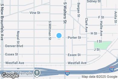 Map image of the property - 830 Porter St
