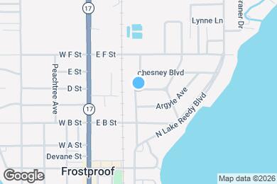 Map image of the property - 120 Chesney Blvd