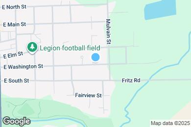 Map image of the property - 602 E Washington St