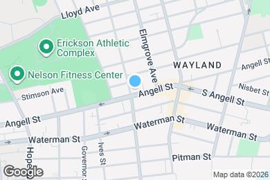 Map image of the property - 420 Angell St