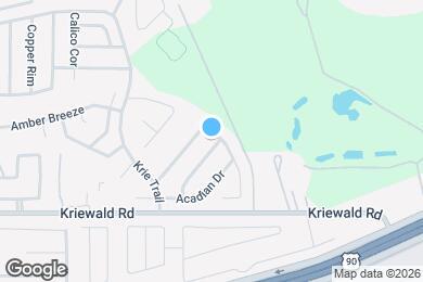 Map image of the property - 9607 Kennebec Way