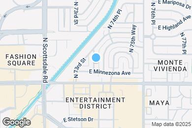Map image of the property - Royal Palms Apartments