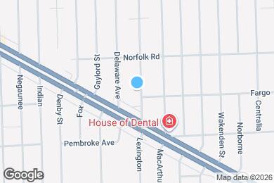 Map image of the property - 20019 Lexington